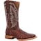 Durango Western Boot, 9.5 B, Leather, 13 in H, Cognac/Cigar DDB0471 - alternate 1